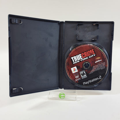 True Crime New York City (Sony PlayStation 2 PS2, 2005) Heavy Scratches