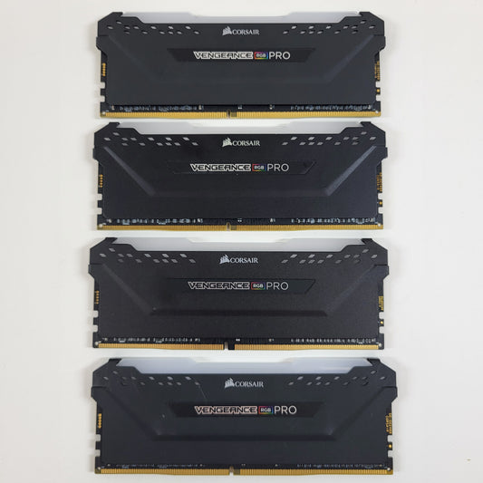Corsair Vengeance RGB Pro 64GB (4x16GB) RAM DDR4 3200MHz CMW32GX4M2E3200C16