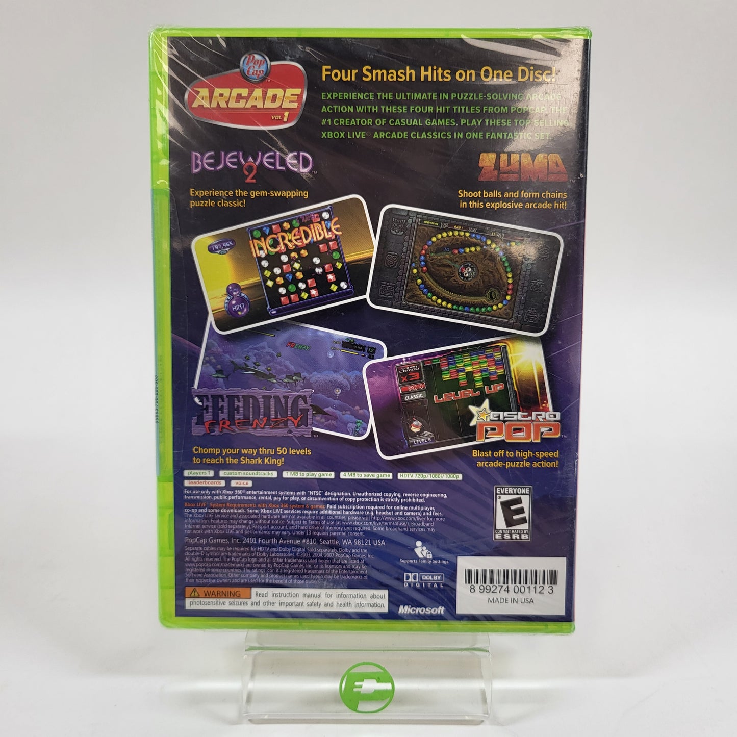 New Arcade Vol. 1 (Microsoft Xbox 360, 2007)