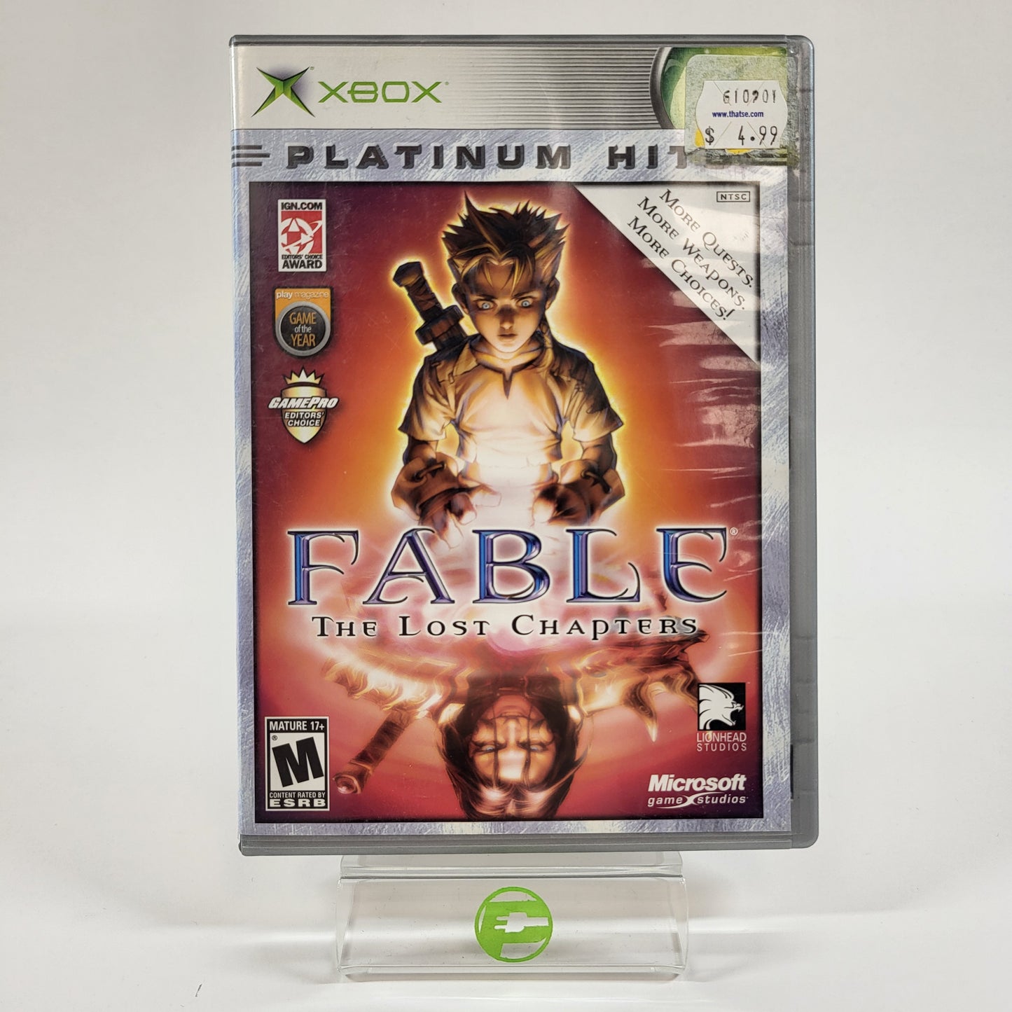 FABLE: The Lost Chapters (Microsoft Xbox, 2005)