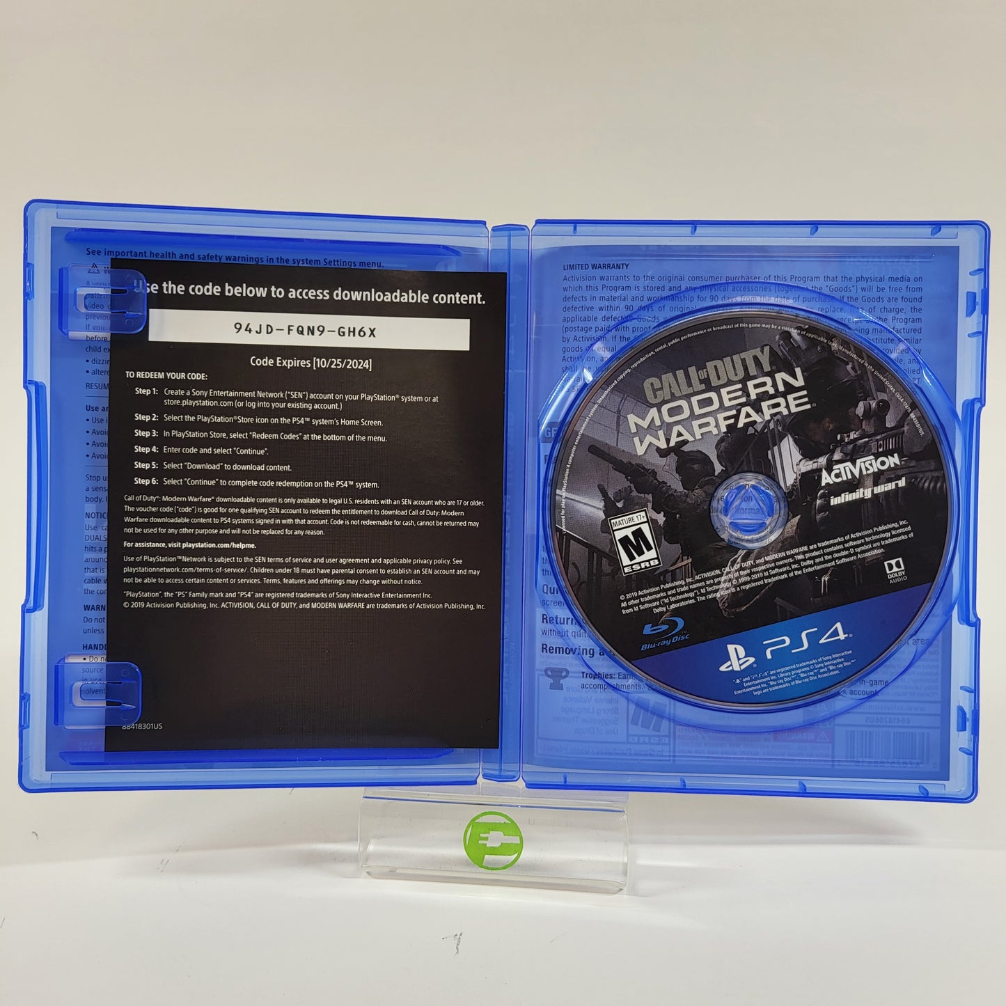 Call of Duty: Modern Warfare (Sony PlayStation 4 PS4, 2019)