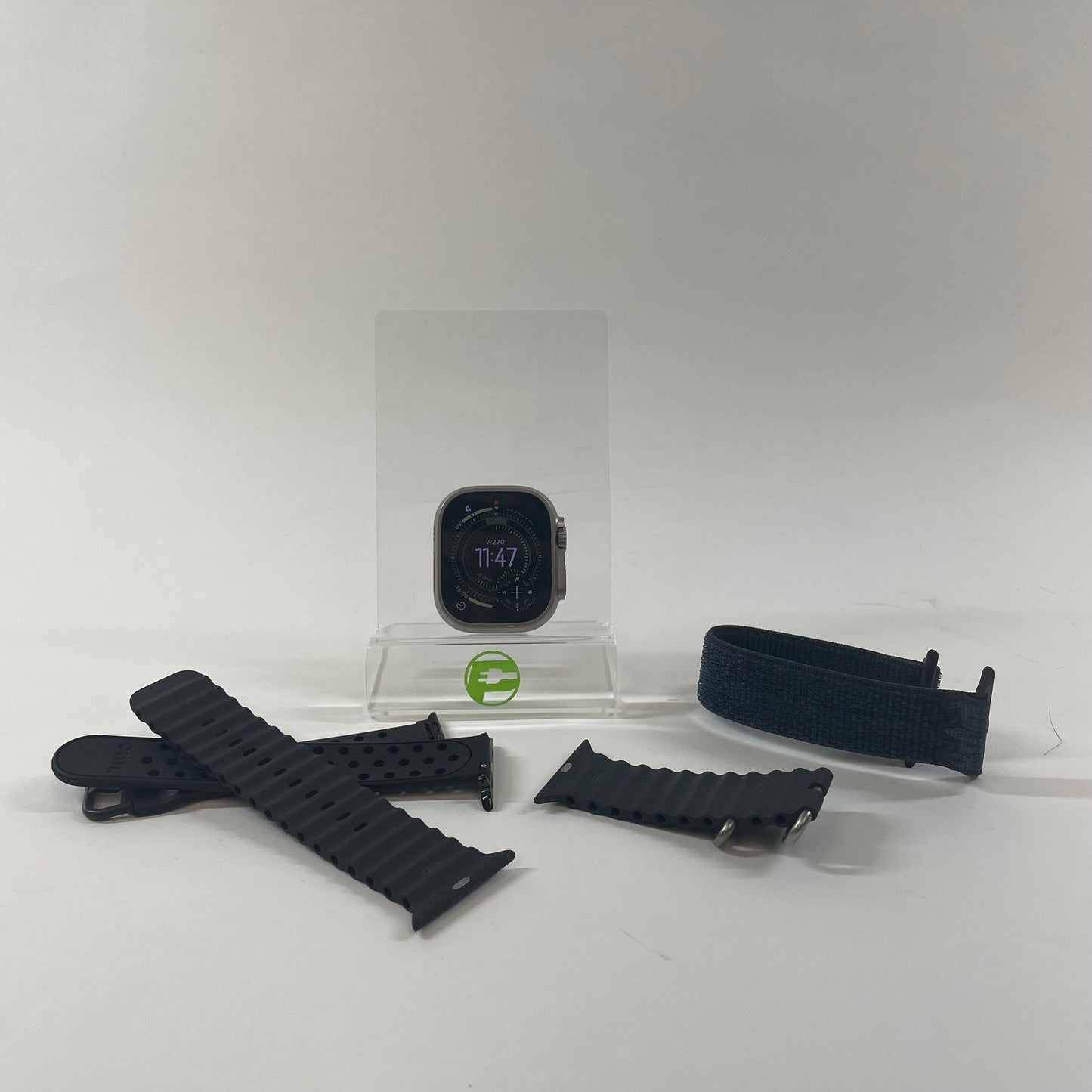 Unlocked Apple Watch Ultra 2 49MM Natural Titanium Black Alpine Loop MRET3LW/A