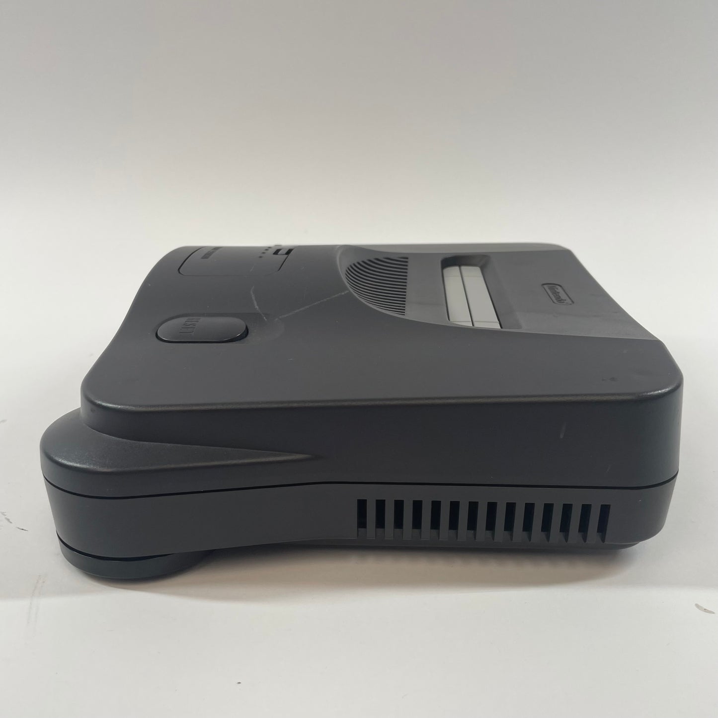 Nintendo N64 Console Gaming System NUS-001 Black Cracked Side