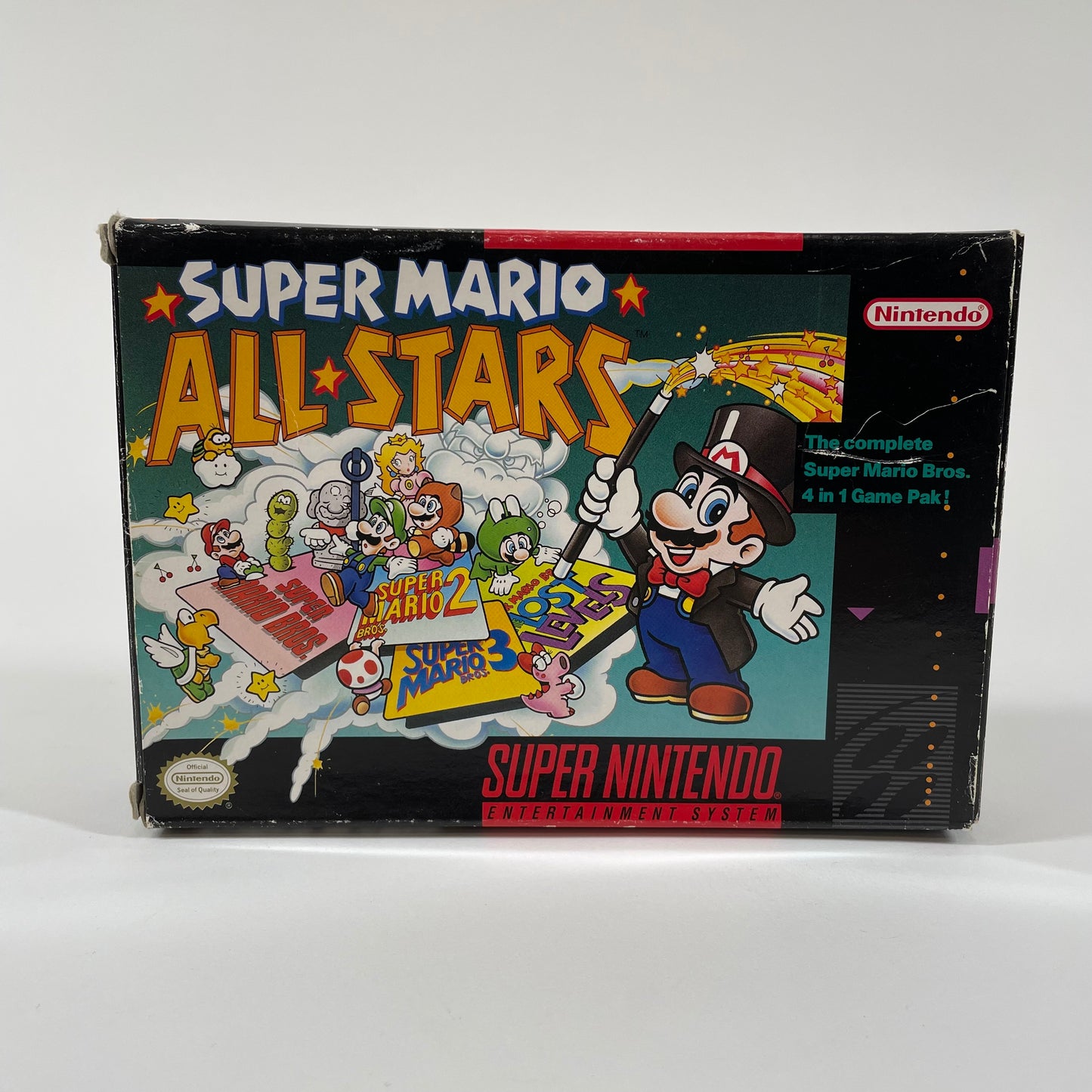 Super Mario All-Stars (Super Nintendo SNES, 1993) CIB