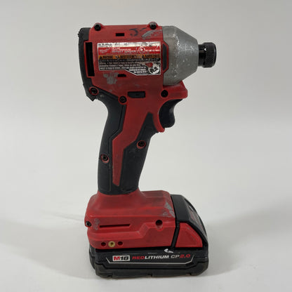 Milwaukee 3650-20 M18 18V 1/4" Compact Brushless Hex Impact Driver