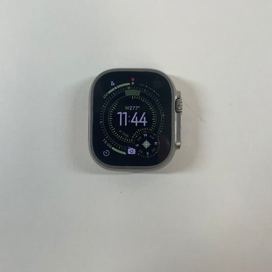 Unlocked Apple Watch Ultra 2 49MM Natural Titanium Black Alpine Loop MRET3LW/A