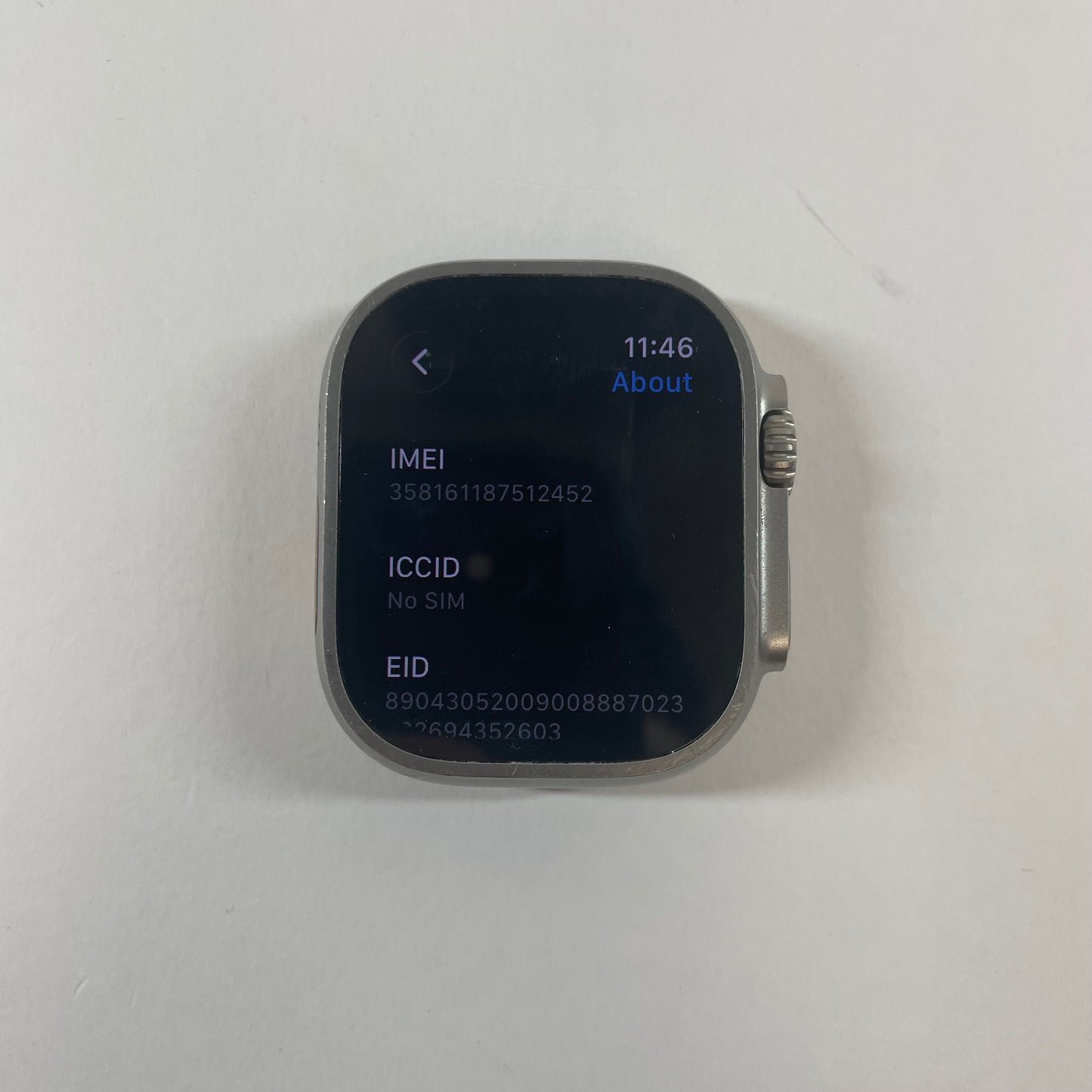 Unlocked Apple Watch Ultra 2 49MM Natural Titanium Black Alpine Loop MRET3LW/A