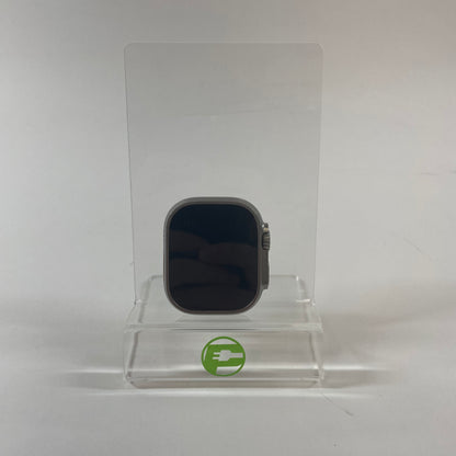 Unlocked Apple Watch Ultra 2 49MM Natural Titanium Black Alpine Loop MRET3LW/A