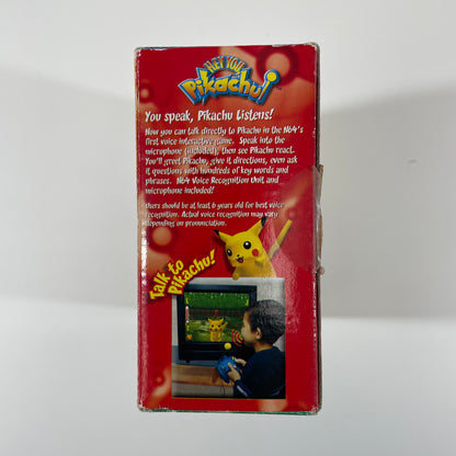 Hey You Pikachu [Microphone Bundle] (Nintendo 64 N64, 2000) CIB