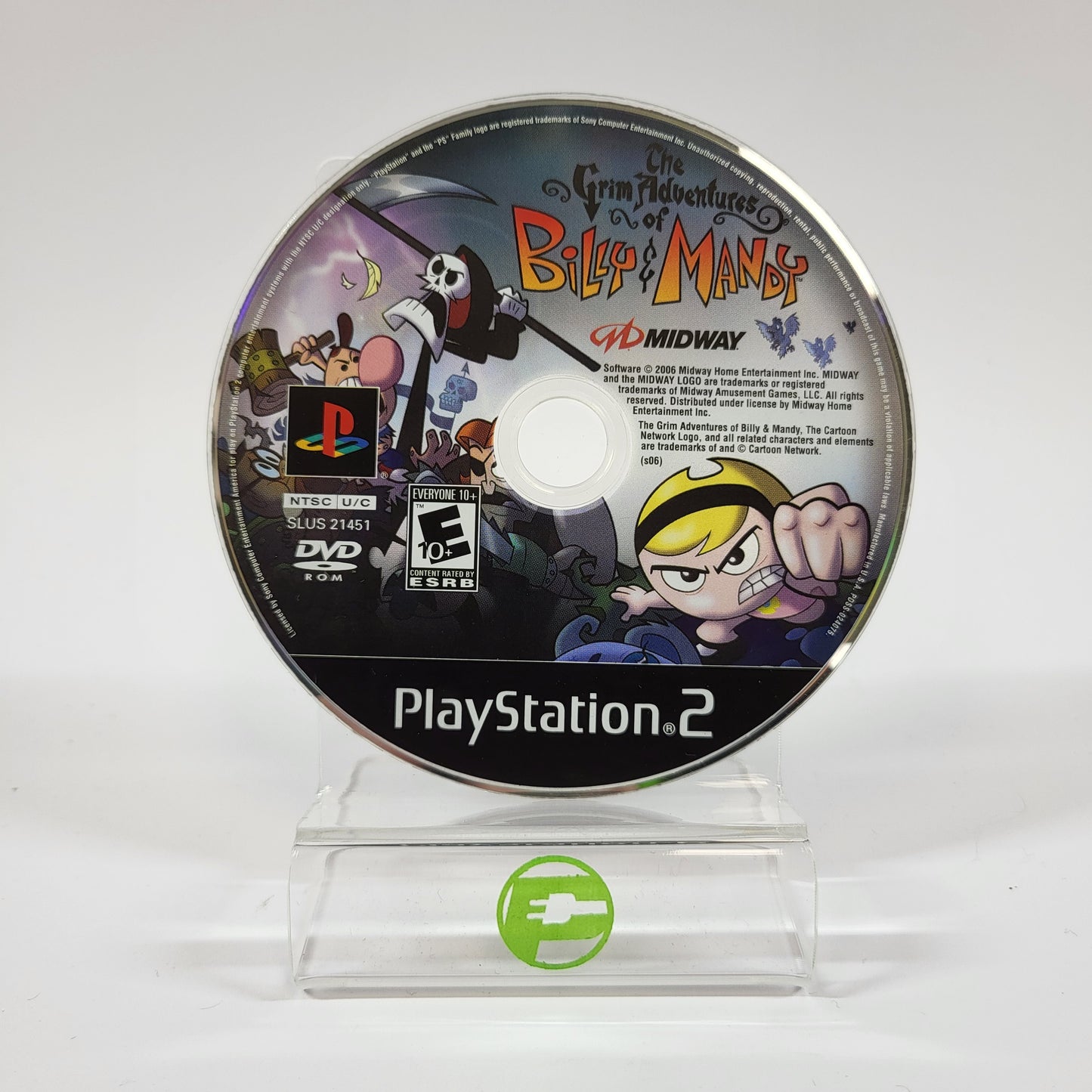 Grim Adventures of Billy & Mandy (Sony PlayStation 2 PS2, 2006)