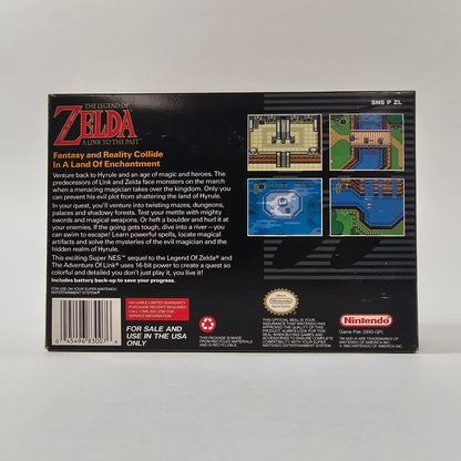 Zelda Link to the Past (Super Nintendo SNES, 1992) PSA 9.2 CIB