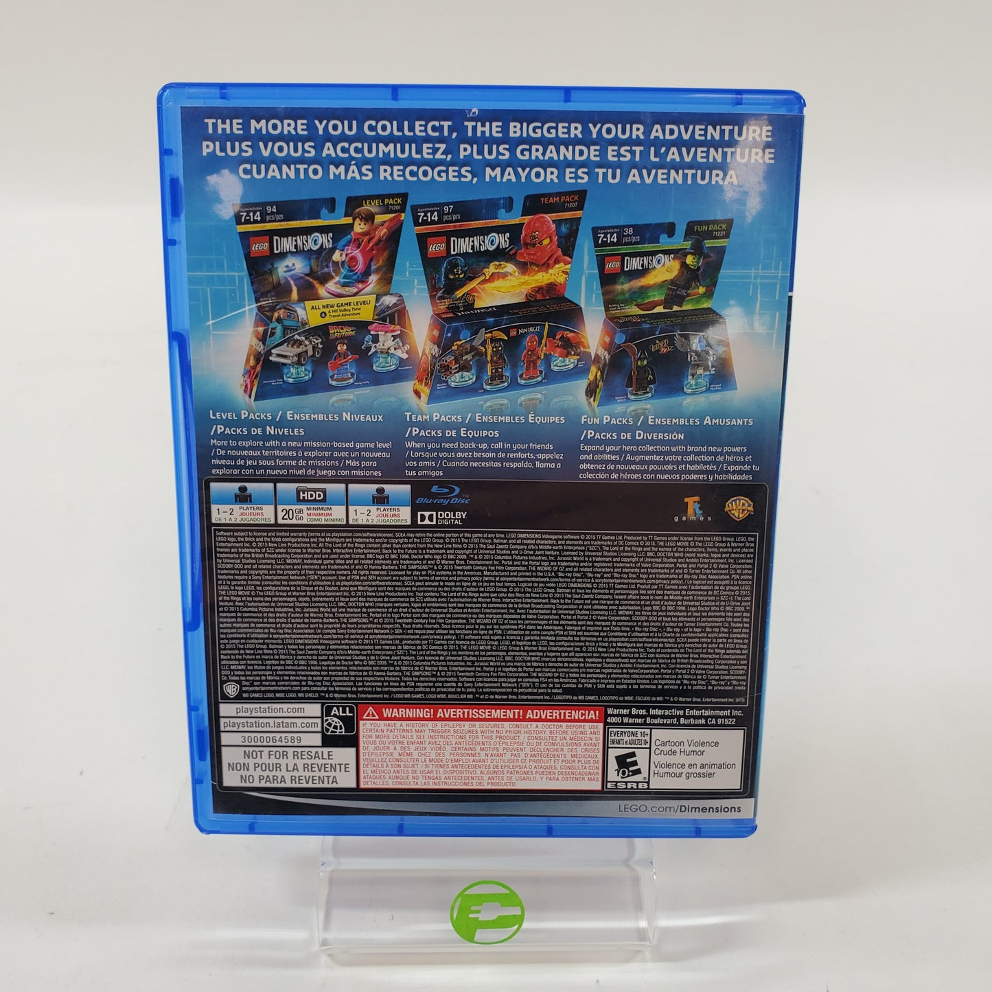 Lego Dimensions (Sony PlayStation 4 PS4, 2015)
