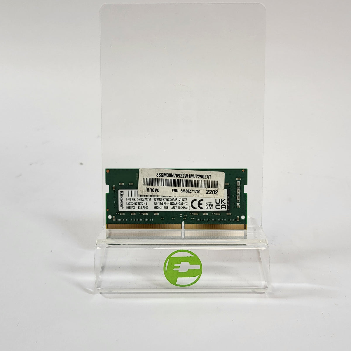 Kingston Laptop 8GB (1x8GB) RAM DDR4 3200MHz 5M30Z71751