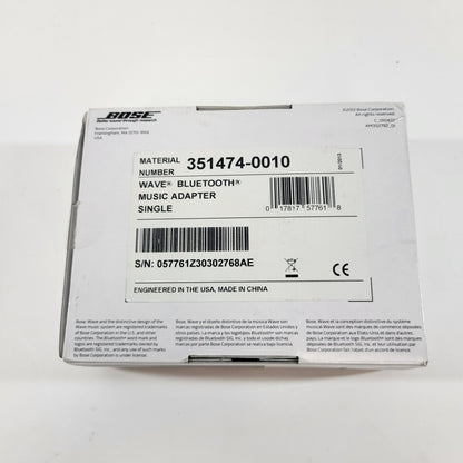 Bose Wave Bluetooth  Music Adapter 351474 READ