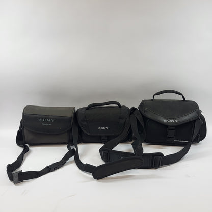 Lot of 3 Sony Camera Bags