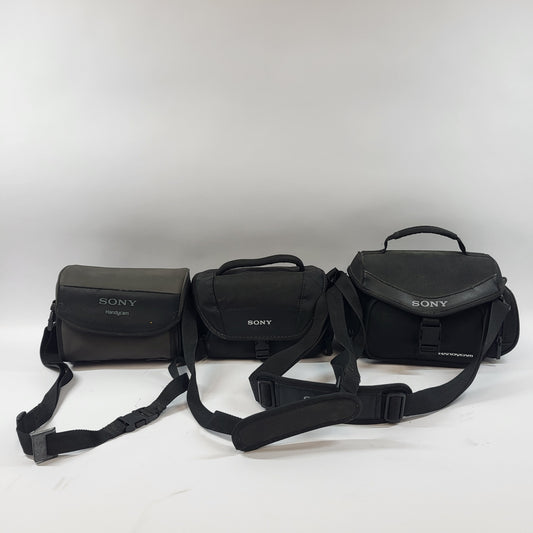 Lot of 3 Sony Camera Bags