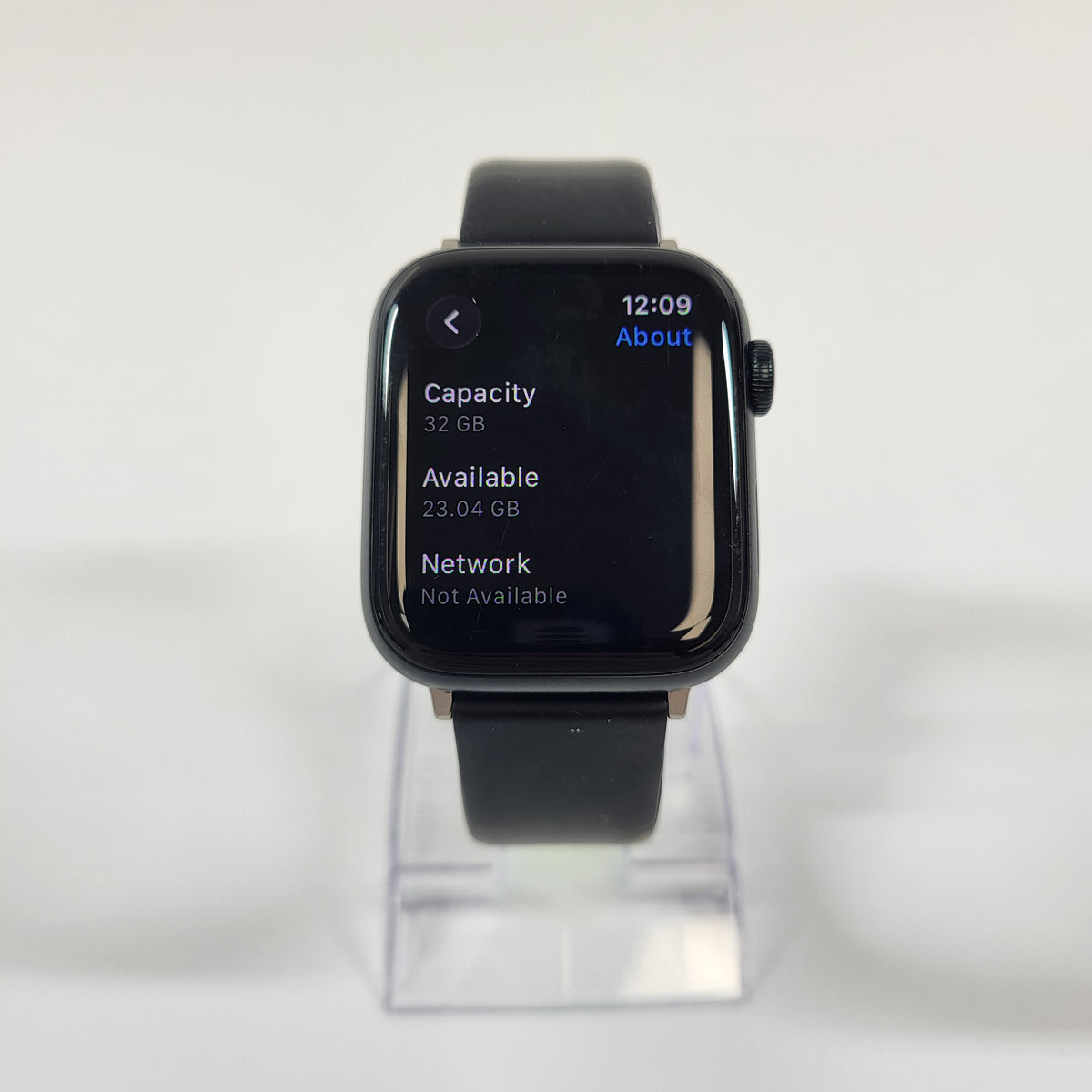 Unlocked Apple Watch SE 2nd Gen Midnight Aluminum Aftermarket Band MNU03LL/A