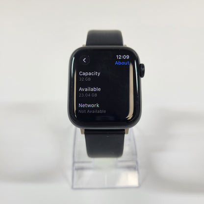 Unlocked Apple Watch SE 2nd Gen Midnight Aluminum Aftermarket Band MNU03LL/A