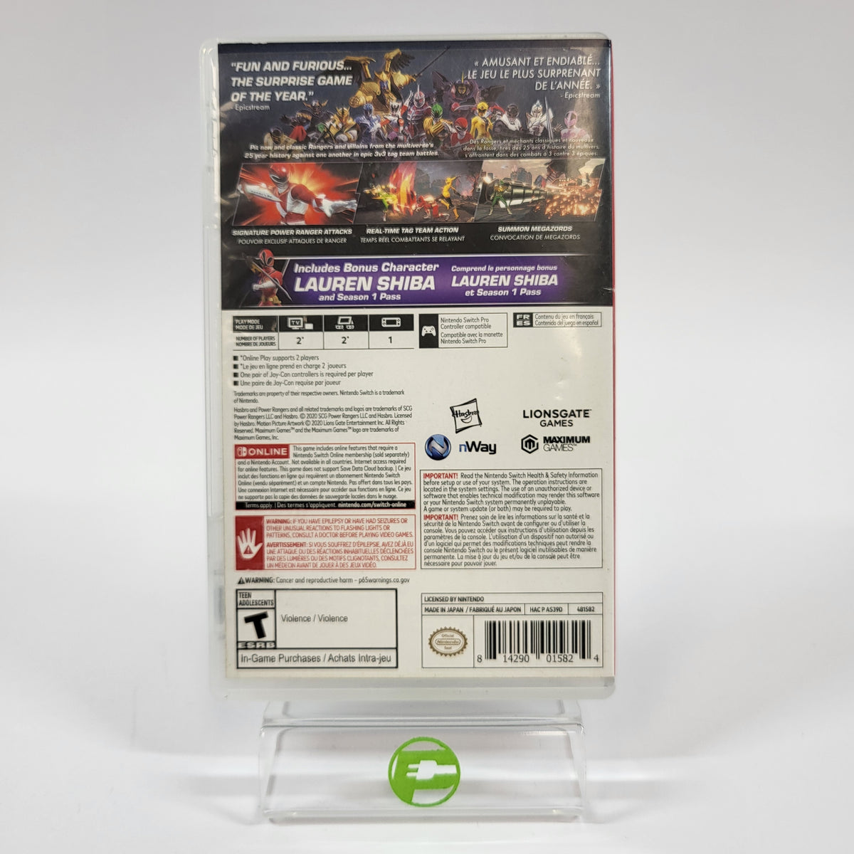 Power Rangers: Battle for the Grid [Collector's Edition] (Nintendo Switch, 2020)