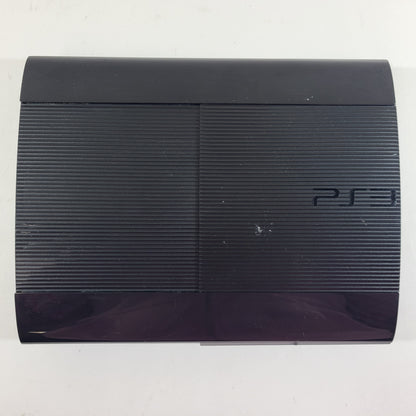 Sony PlayStation 3 Super Slim PS3 250GB Black Console Gaming System CECH-4001B