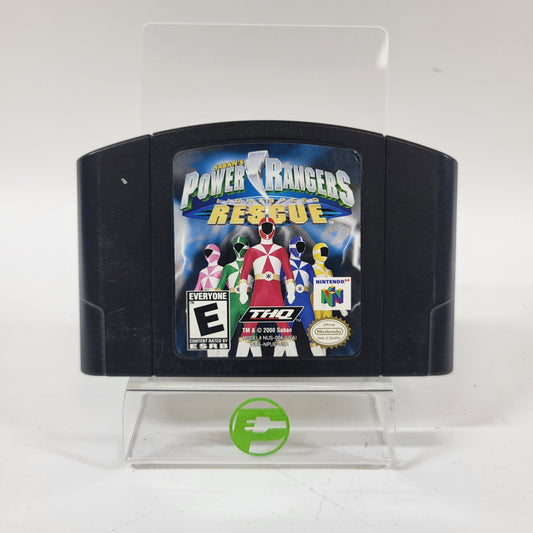 Power Rangers Lightspeed Rescue (Nintendo 64 N64, 2000) Cartridge Only