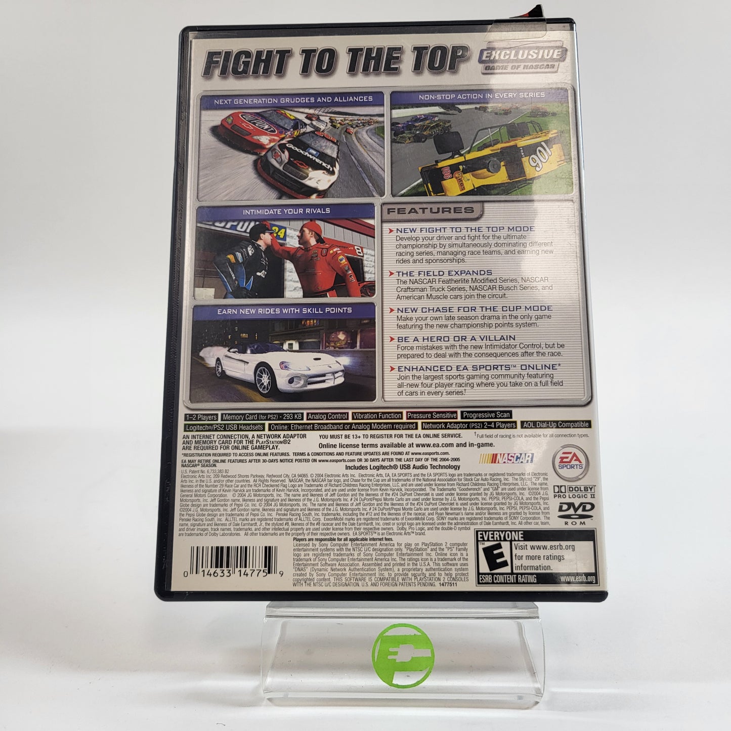 NASCAR Chase for the Cup 2005 (Sony PlayStation 2 PS2, 2004)