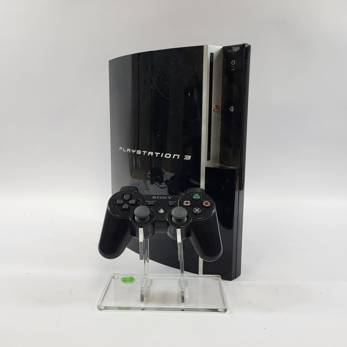 Sony PlayStation 3 Fat PS3 80GB Black Console Gaming System CECHK01