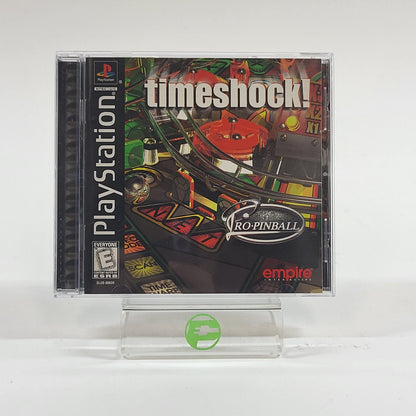 Timeshock Pro Pinball (Sony PlayStation 1 PS1, 1998)