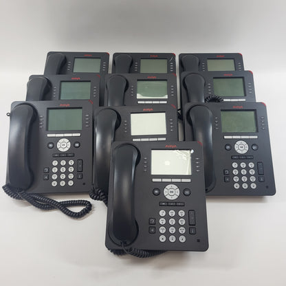 Lot Of 10 Avaya 9608G 8-Line Gigabit IP Phone PN: 700505424