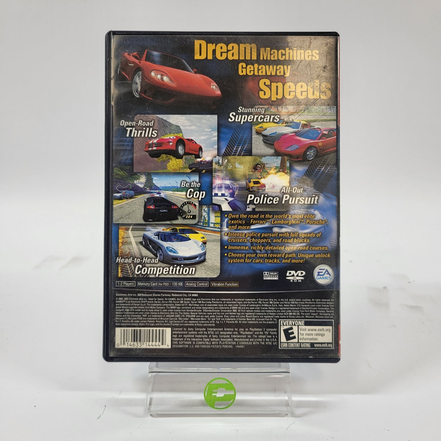 Need For Speed Hot Pursuit 2 [Greatest Hits] (Sony PlayStation 2 PS2, 2002)