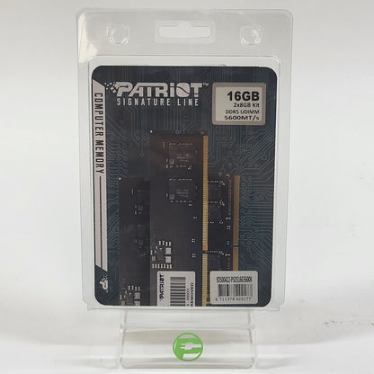 Patriot Signature Line 16GB (2x8GB) RAM DDR5 5600MHz PSD516G5600K Desktop RAM