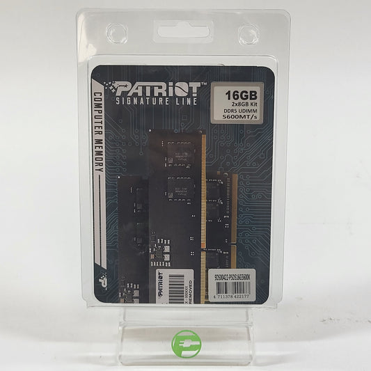 Patriot Signature Line 16GB (2x8GB) RAM DDR5 5600MHz PSD516G5600K Desktop RAM
