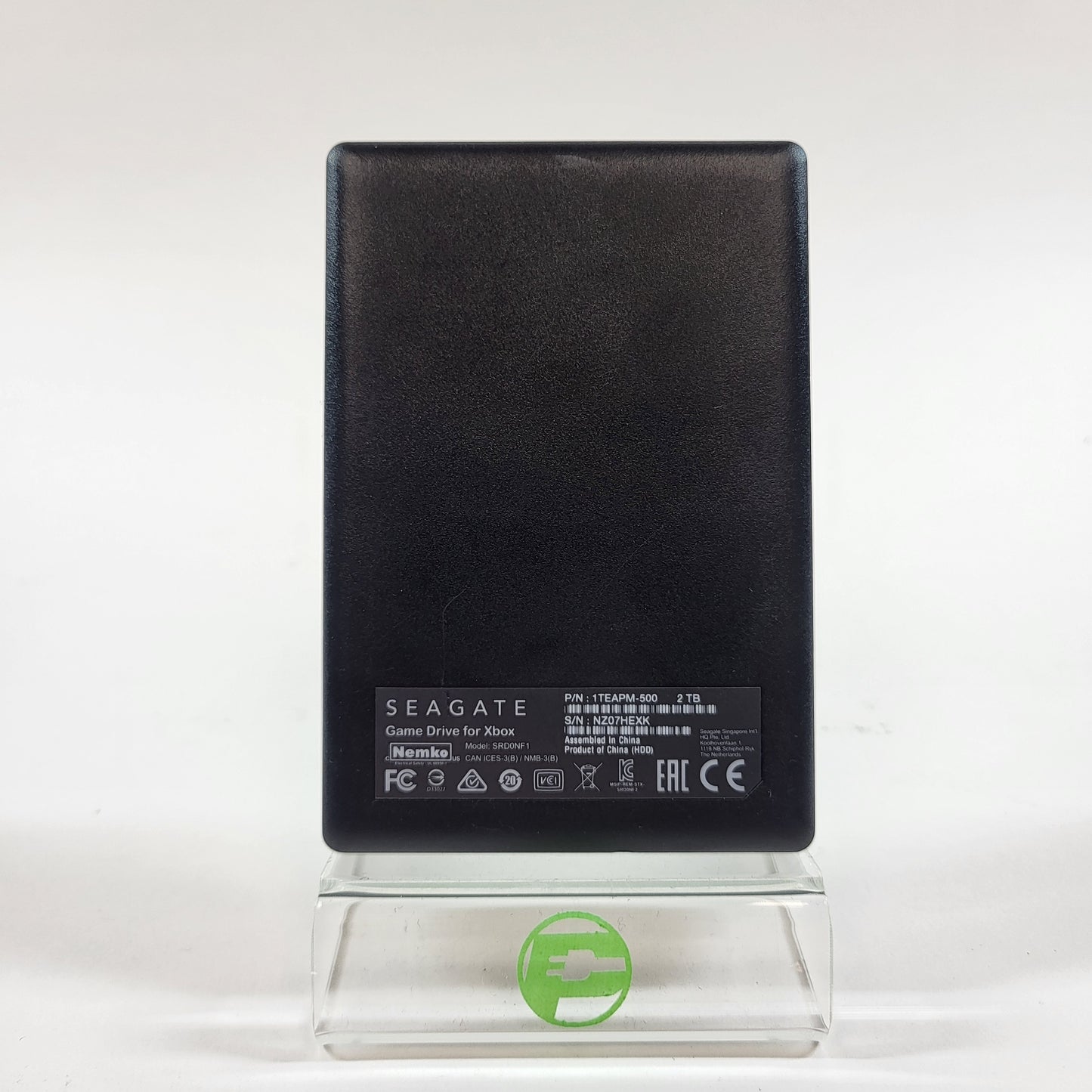 Seagate 2TB External Hard Drive Green/Black SRD0NF1 For Xbox One And Xbox Series X/S