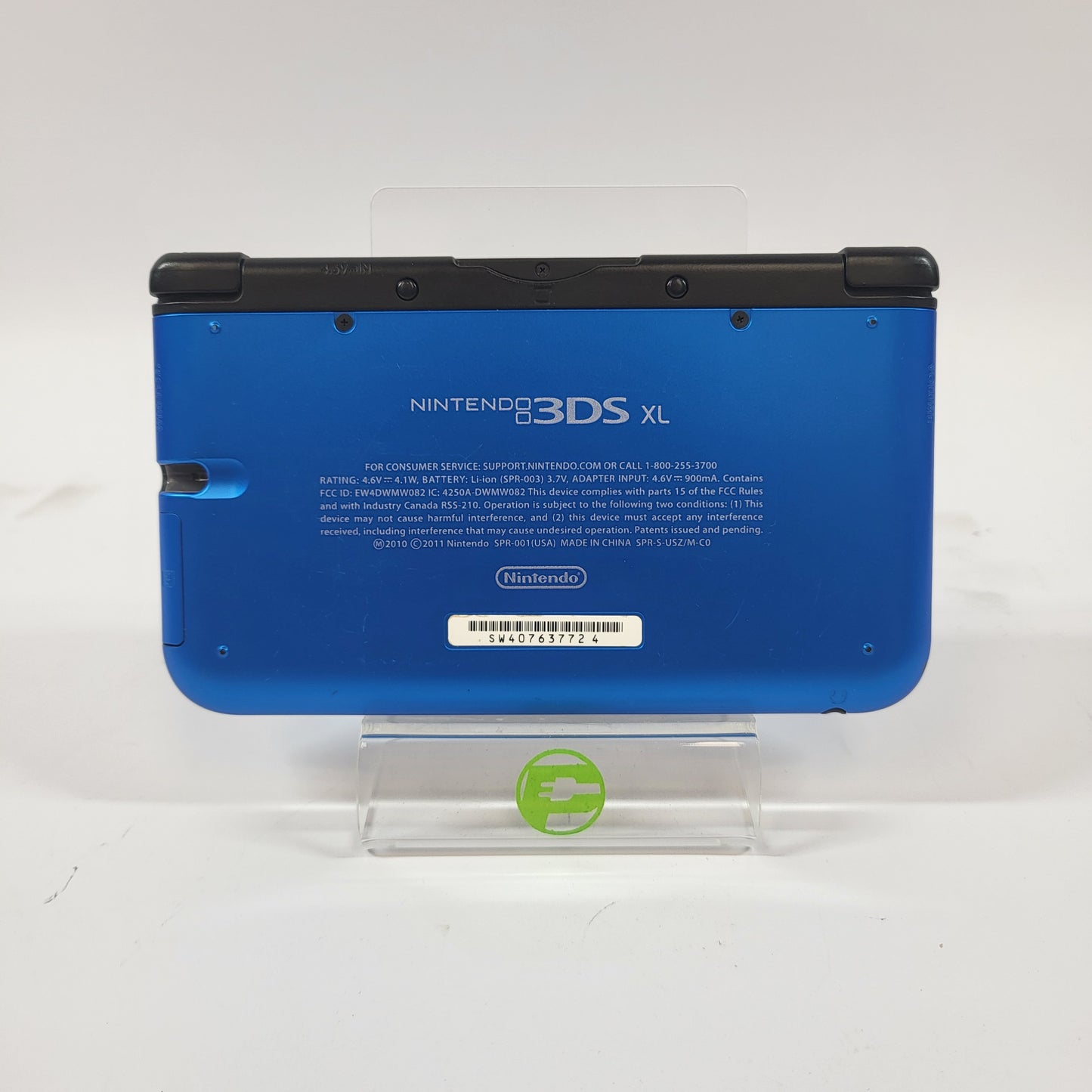 Nintendo 3DS XL Handheld Game Console SPR-001 Black/Blue