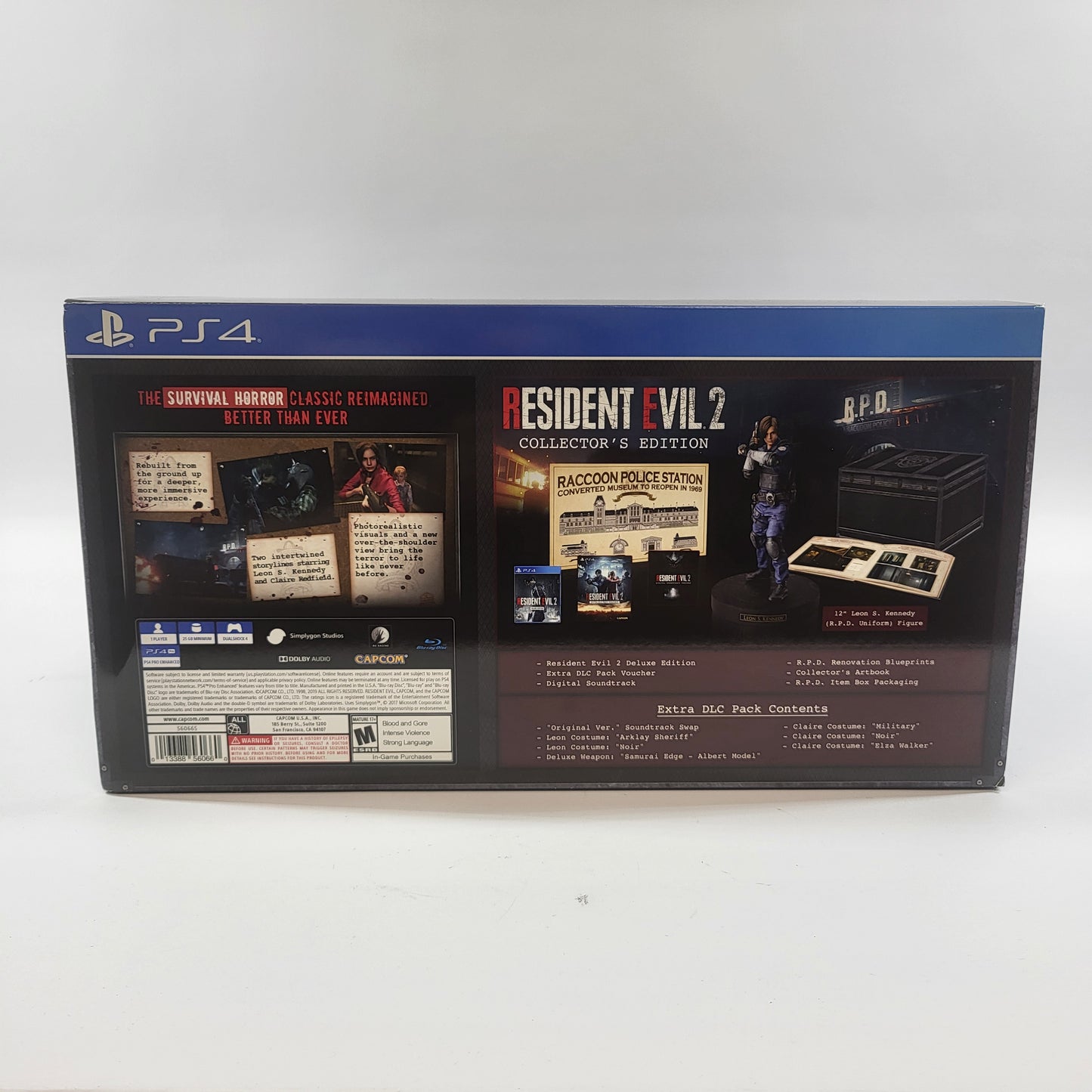 New Resident Evil 2 [Collector's Edition] (Sony PlayStation 4 PS4, 2019)