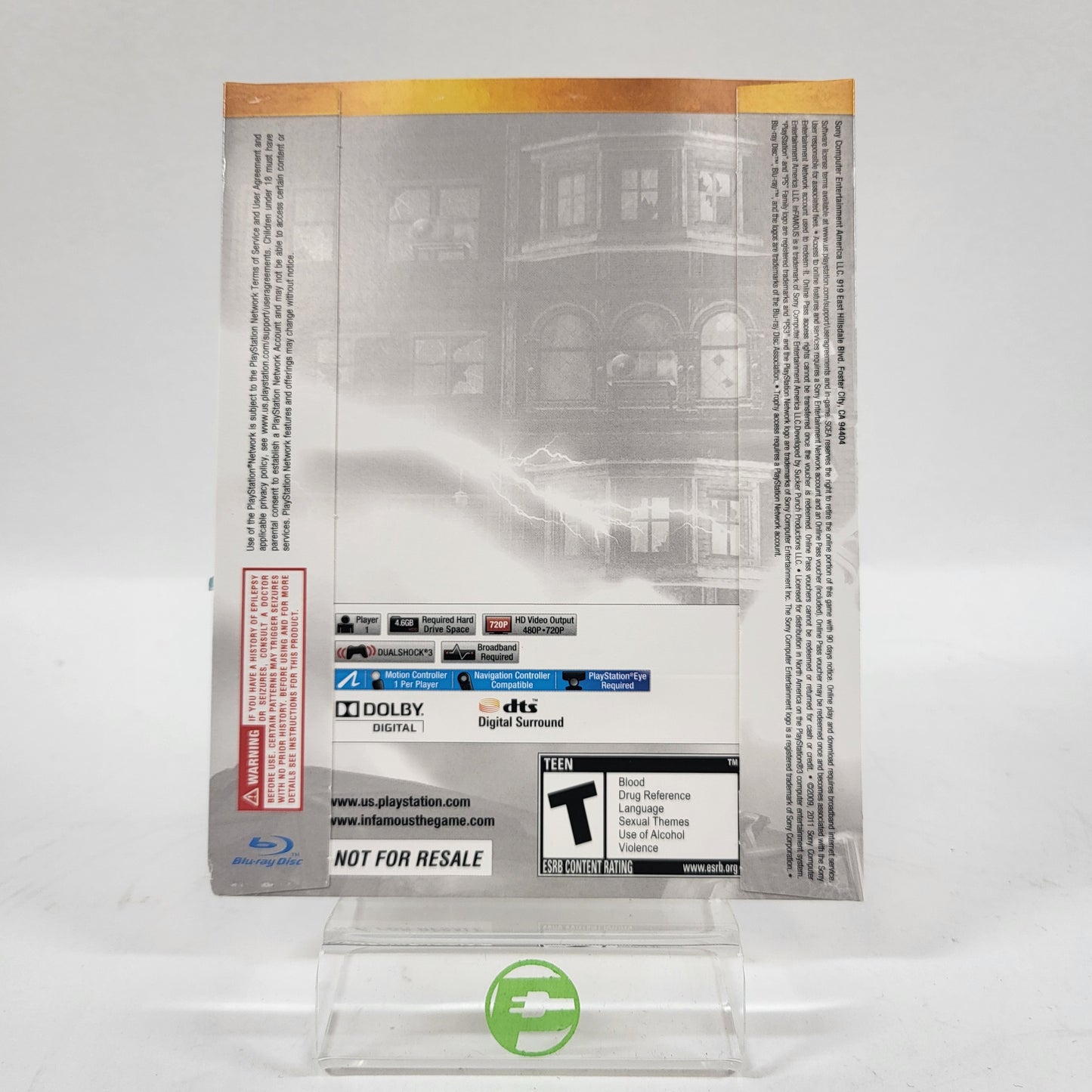 Infamous Collection (Sony PlayStation 3 PS3, 2012)