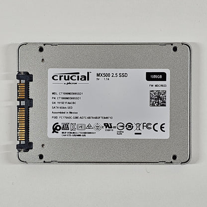 Crucial 2.5" MX500 1TB SATA 6Gbps SSD CT1000MX500SSD1