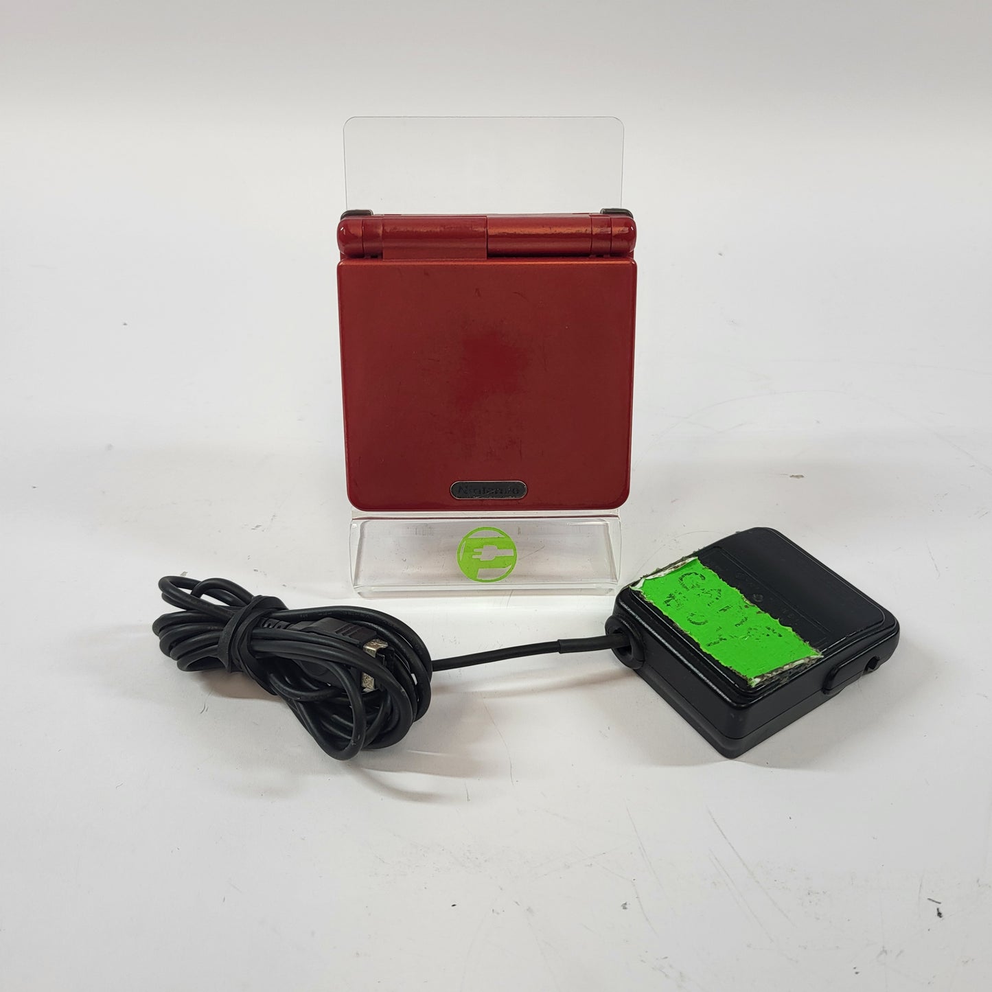 Nintendo Game Boy Advance SP Handheld Game Console AGS-001 Flame Red