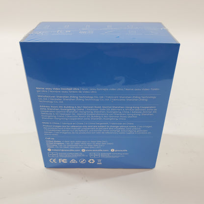 New Aosu Video Doorbell Ultra and Wi-Fi HomeBase Black V8S1AX11