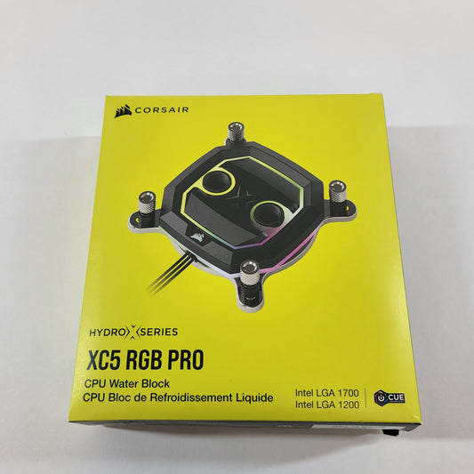 CORSAIR XC5 RGB PRO CPU Water Block HYDRO SERIES