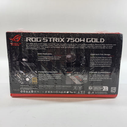 New ASUS ROG STRIX 90YE00A0-BMAA00 80 Plus Gold 750W Fully Modular Power Supply