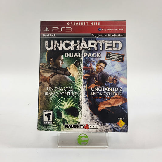 Uncharted & Uncharted 2 Dual Pack (Sony PlayStation 3 PS3, 2011)