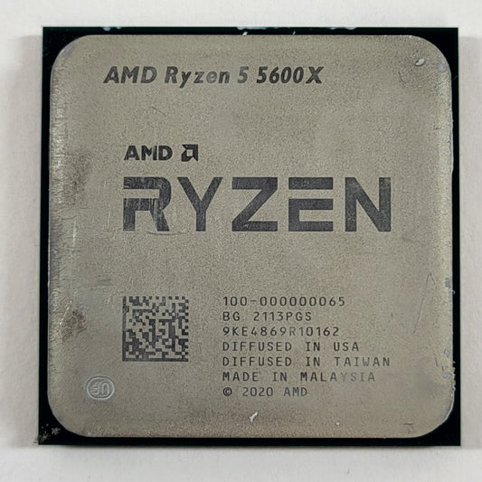 AMD Ryzen 5 5600X 3.70GHz 6 Core 100-000000065 12 Thread AM4