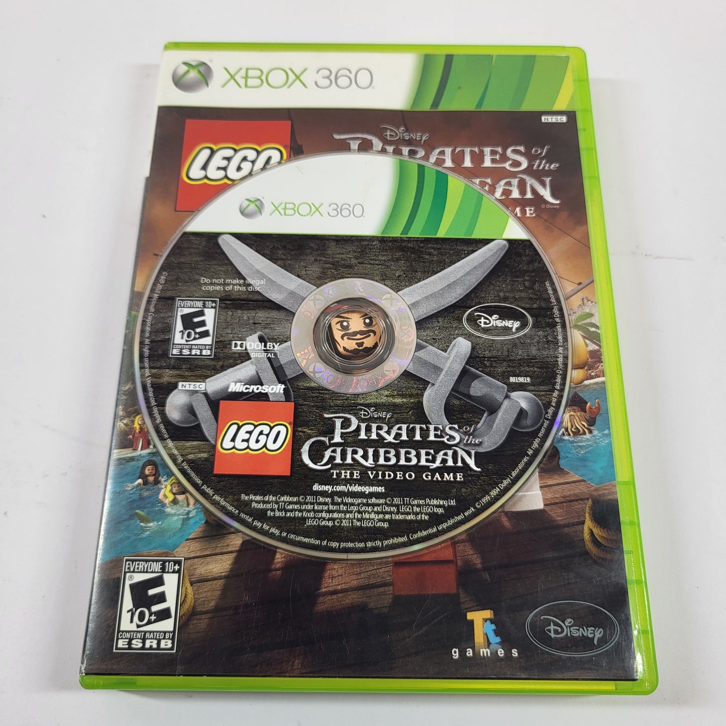 LEGO Pirates of the Caribbean: The Video Game (Microsoft Xbox 360, 2011)