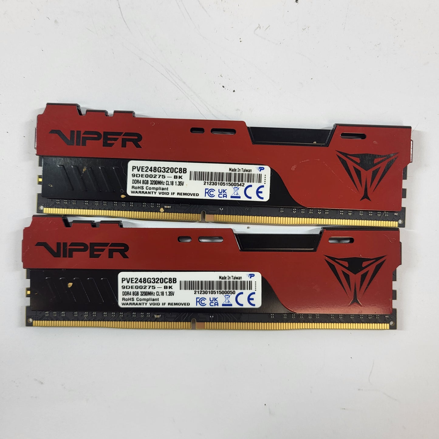 Patriot Viper Steel 16GB (2x8GB) RAM DDR4 3200MHz PVE248G320C8B