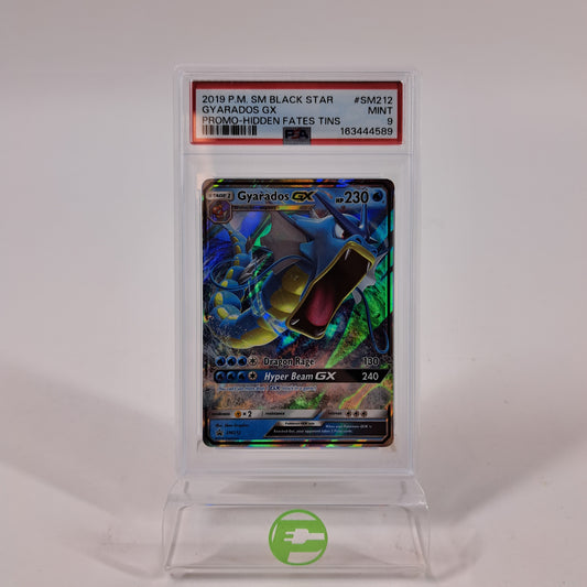 Pokémon TCG SM PROMO Gyarados GX SM212 Holo English PSA 9 Mint