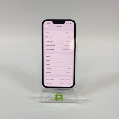 Factory Unlocked Apple iPhone 13 128GB Midnight ML933LL/A