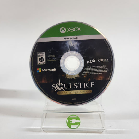 Soulstice Deluxe Edition (Microsoft Xbox Series X, 2022) Disc Only