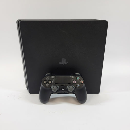 Sony PlayStation 4 Slim PS4 500GB Black Console Gaming System CUH-2215A No Box