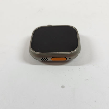 Unlocked Apple Watch Ultra 3 49MM Silver Titanium Aftermarket Band MEWH4LW/A